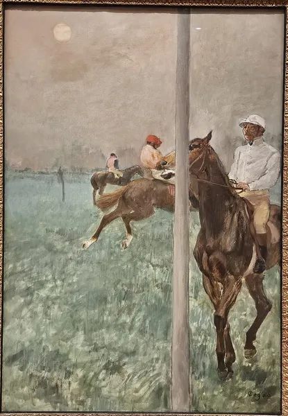 Jockeys Before the Race
