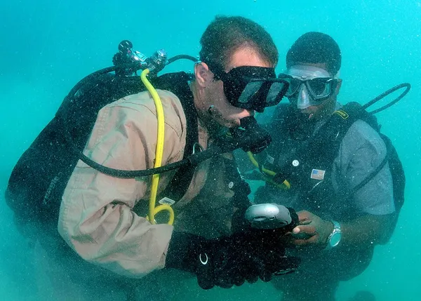 Buddy diving