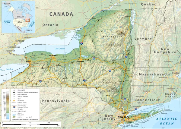 Geography of New York (state)