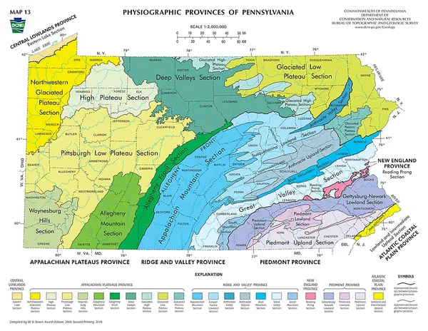 Geology of Pennsylvania